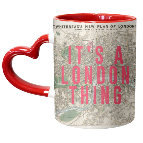 It's a London thing - unique mug by The 13 Prints