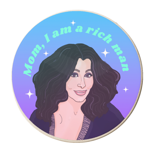 It's Cher B*tch! - personalised beer coaster by The Queer Store