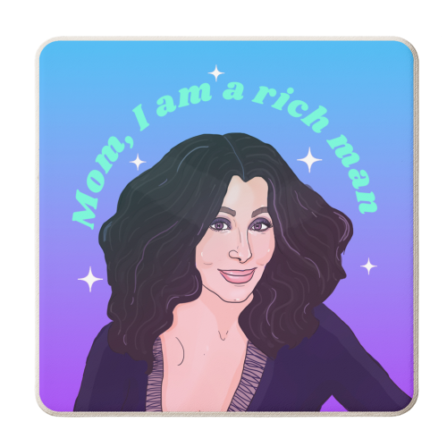 It's Cher B*tch! - personalised beer coaster by The Queer Store