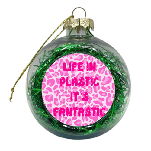 It's Fantastic - xmas bauble by Wallace Elizabeth