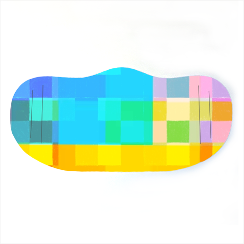 It's okay to start over and over again - face cover mask by Yaz Raja