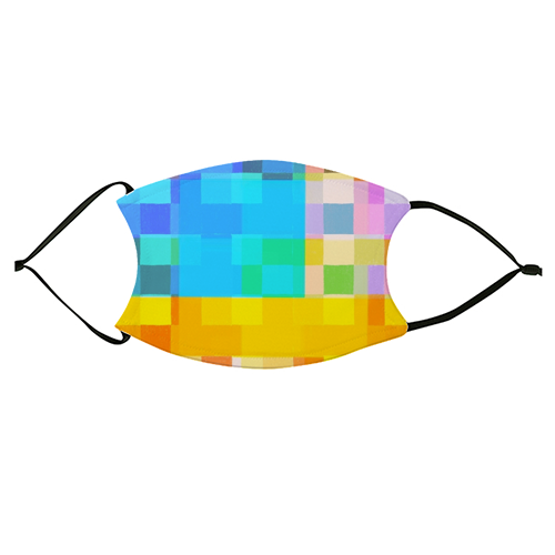 It's okay to start over and over again - face cover mask by Yaz Raja