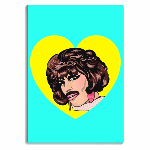 I've Fallen In Love For The First Time - personalised A4, A5, A6 notebook by Wallace Elizabeth