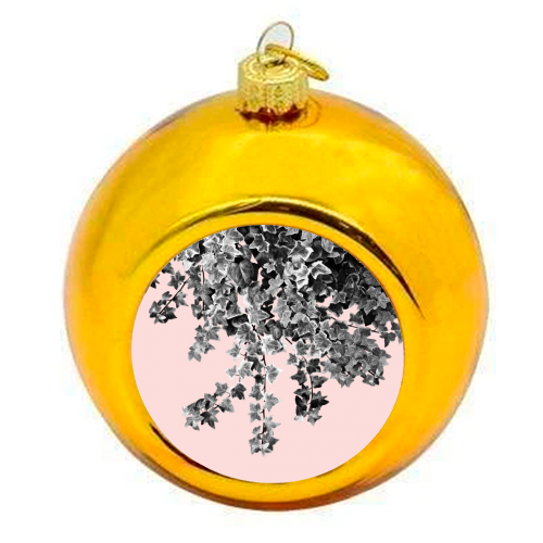 Ivy Delight #7 #wall #decor #art - colourful christmas bauble by Anita Bella Jantz