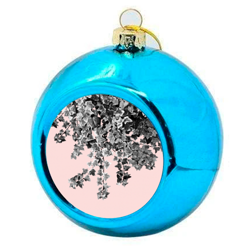 Ivy Delight #7 #wall #decor #art - colourful christmas bauble by Anita Bella Jantz