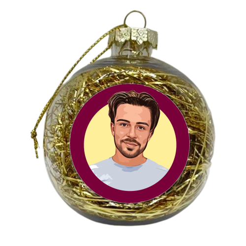 Jack from Birmingham - xmas bauble by DOLLY WOLFE