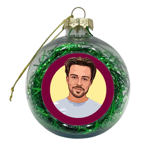 Jack from Birmingham - xmas bauble by DOLLY WOLFE