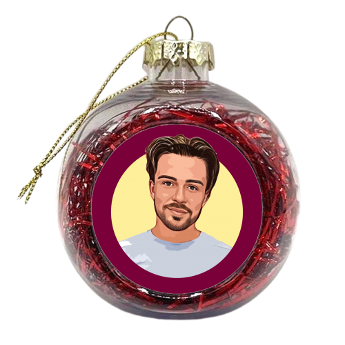Jack from Birmingham - xmas bauble by DOLLY WOLFE