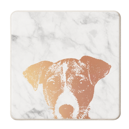 JACK RUSSELL TERRIER - personalised beer coaster by Wallace Elizabeth