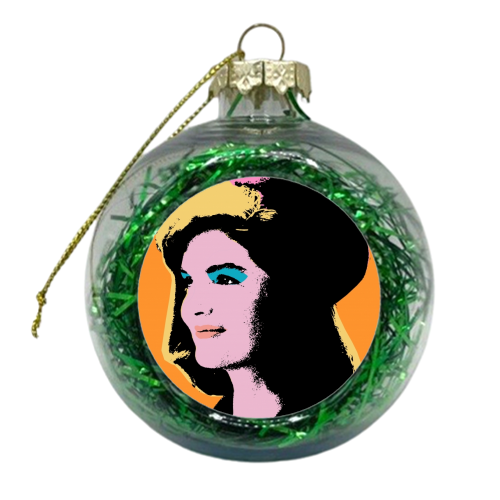 Jackie - xmas bauble by Wallace Elizabeth