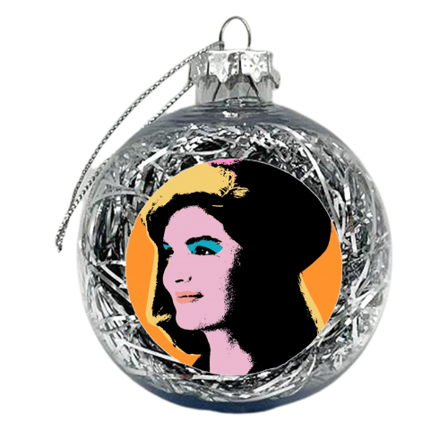Jackie - xmas bauble by Wallace Elizabeth