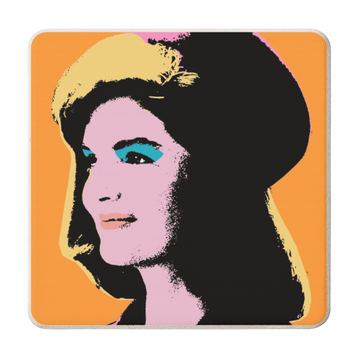 Jackie - personalised beer coaster by Wallace Elizabeth
