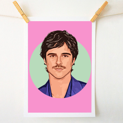 Jacob - A1 - A4 art print by DOLLY WOLFE