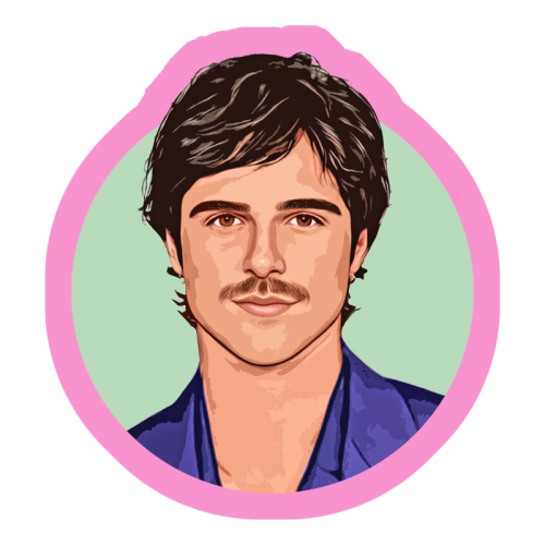 Jacob - Die Cut Sticker by DOLLY WOLFE