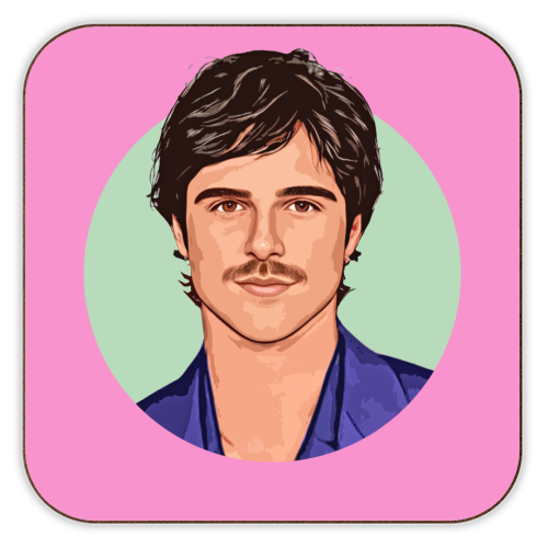 Jacob - personalised beer coaster by DOLLY WOLFE