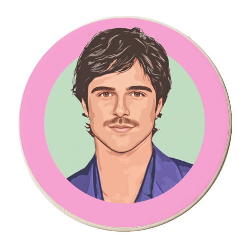 Jacob - personalised beer coaster by DOLLY WOLFE