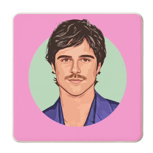 Jacob - personalised beer coaster by DOLLY WOLFE