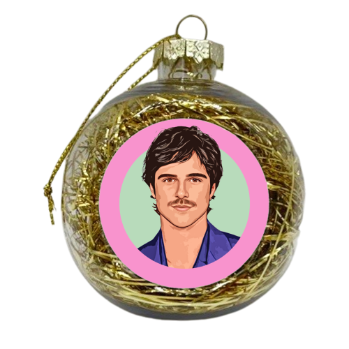 Jacob - xmas bauble by DOLLY WOLFE
