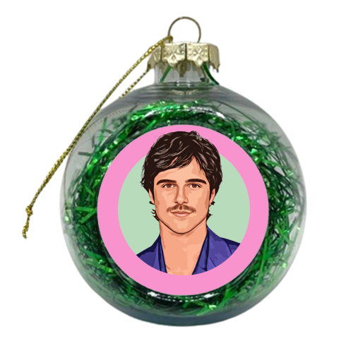 Jacob - xmas bauble by DOLLY WOLFE