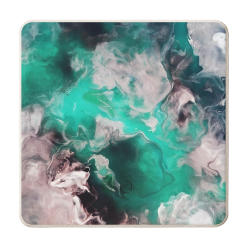 Jade - personalised beer coaster by Chloe Rumsey