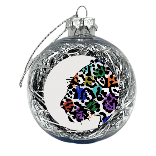 Jaguar - xmas bauble by Kim Doodle