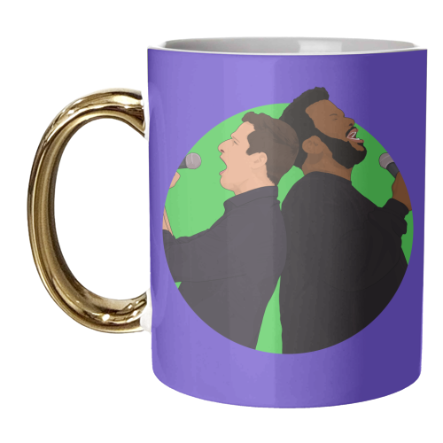 Jake and Doug Judy - unique mug by Pink and Pip