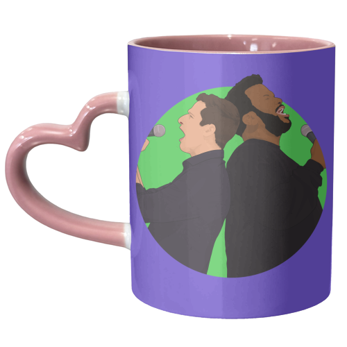 Jake and Doug Judy - unique mug by Pink and Pip