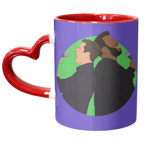 Jake and Doug Judy - unique mug by Pink and Pip