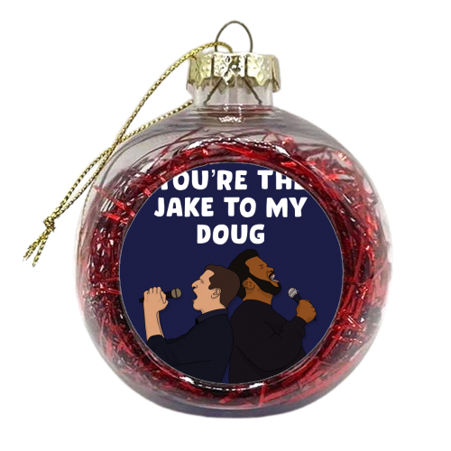 Jake to my Doug - xmas bauble by Pink and Pip