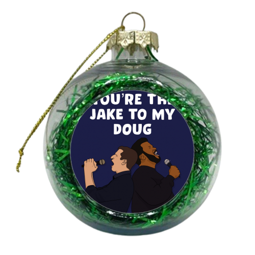 Jake to my Doug - xmas bauble by Pink and Pip