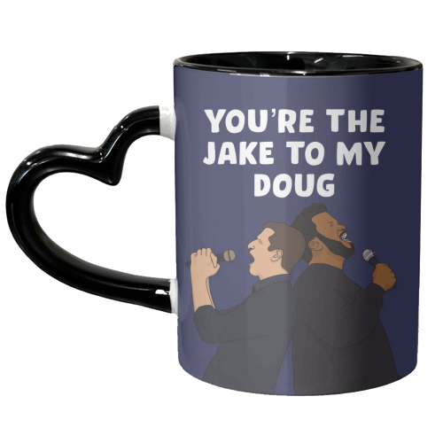 Jake to my Doug - unique mug by Pink and Pip