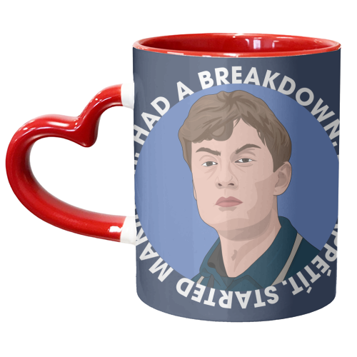 James Acaster - unique mug by Pink and Pip