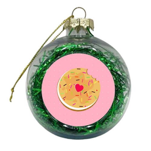 jammy - xmas bauble by Faye Gollaglee
