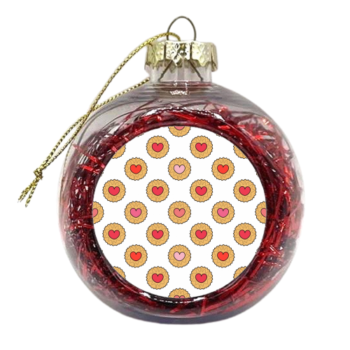 Jammy Dodger - xmas bauble by Stephanie Komen