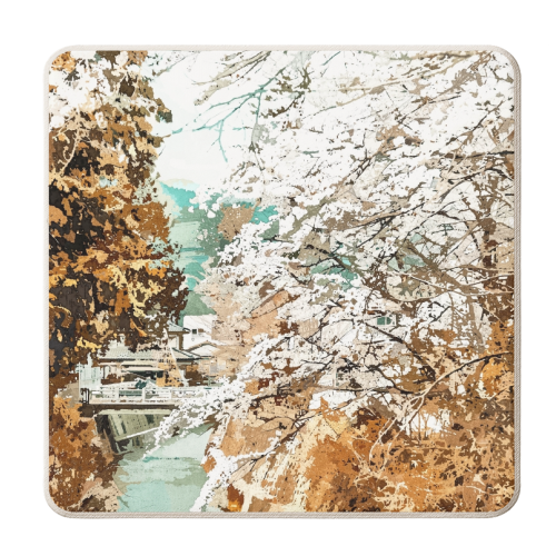 Japan - personalised beer coaster by Uma Prabhakar Gokhale