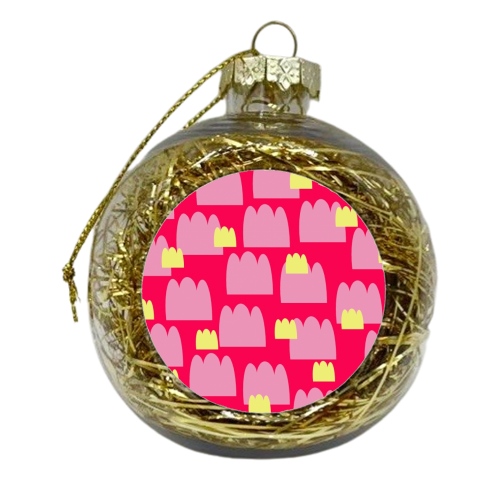 Jelly Castles - xmas bauble by Jennifer Duckett