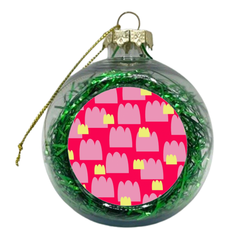 Jelly Castles - xmas bauble by Jennifer Duckett