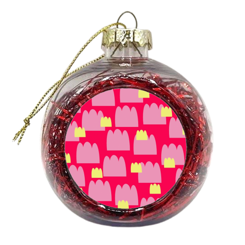 Jelly Castles - xmas bauble by Jennifer Duckett