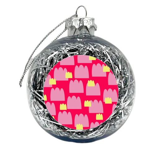 Jelly Castles - xmas bauble by Jennifer Duckett
