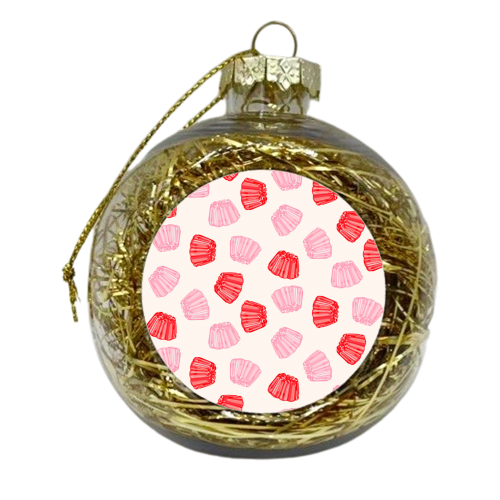 Jelly Cups - xmas bauble by Lisa Wardle