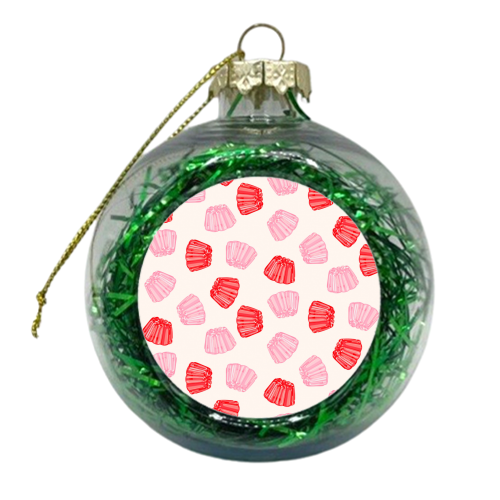 Jelly Cups - xmas bauble by Lisa Wardle