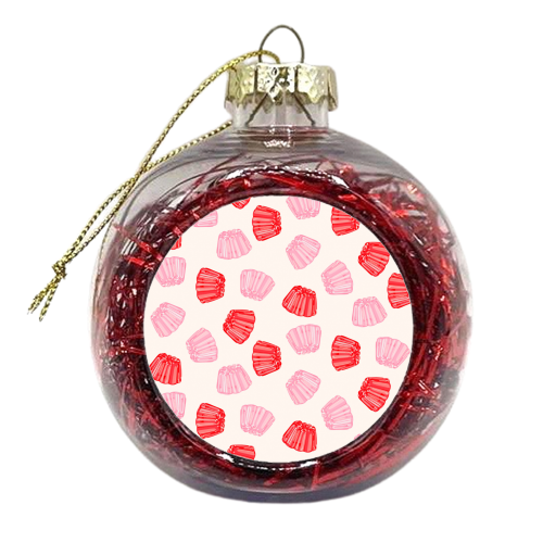 Jelly Cups - xmas bauble by Lisa Wardle
