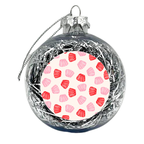 Jelly Cups - xmas bauble by Lisa Wardle