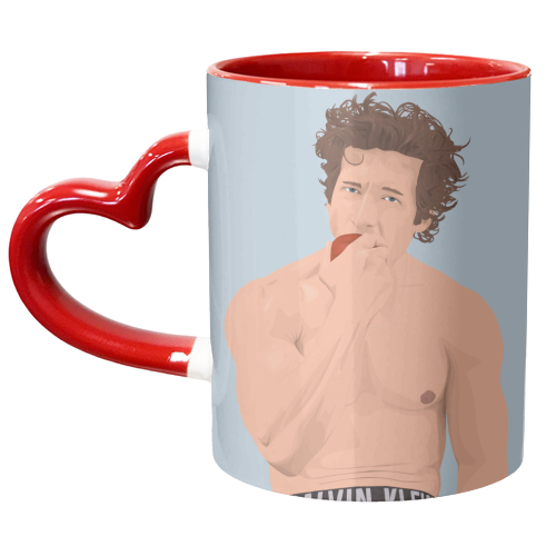 Jeremy Allen White - unique mug by Pink and Pip