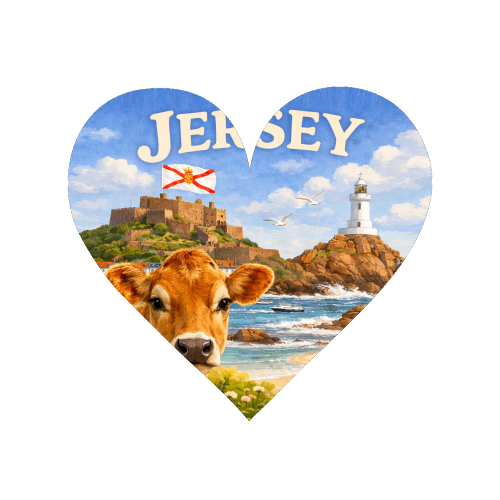 Jersey Cow - Magnet by Ms Doodle