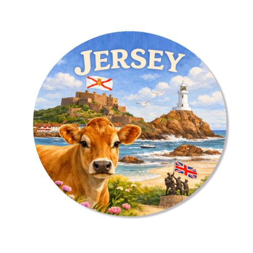 Jersey Cow - Magnet by Ms Doodle