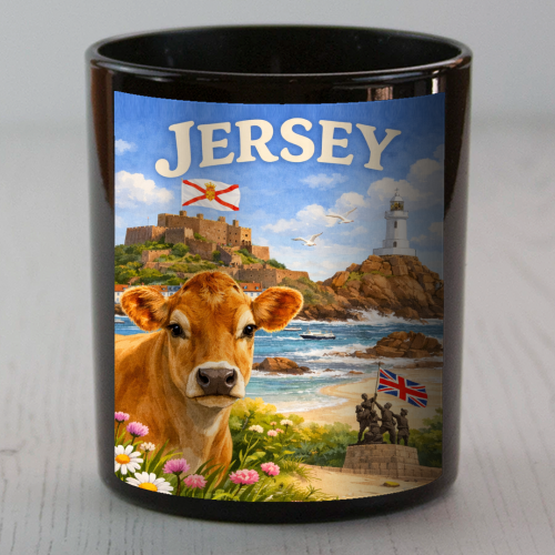 Jersey Cow - scented candle by Ms Doodle