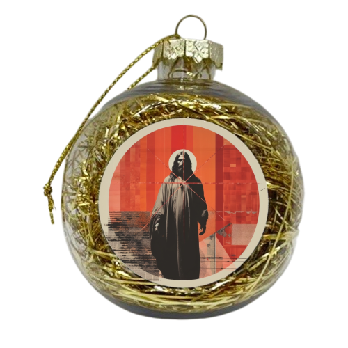 Jesus in me - xmas bauble by DejaReve