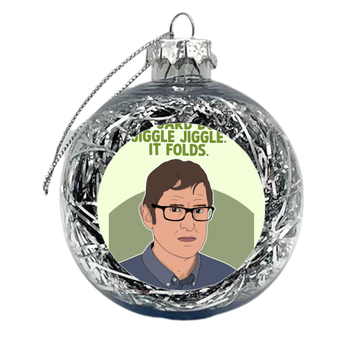 Jiggle Jiggle - xmas bauble by Pink and Pip