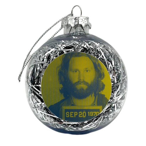 Jim Morrison II - xmas bauble by Studwell